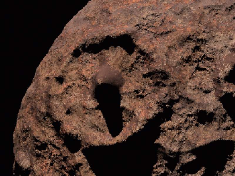 Asteroid wz06453 - Detail #1