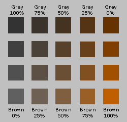 Grays and Browns