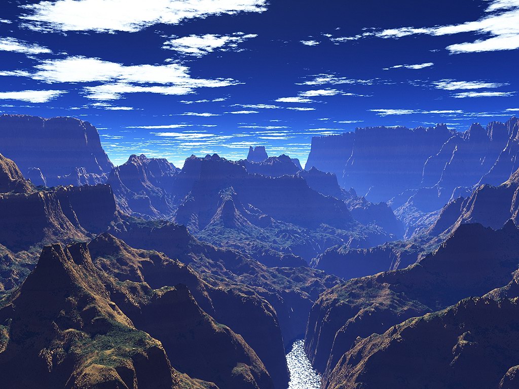 Black Valley - Zoom 1024 × 768 pixels
