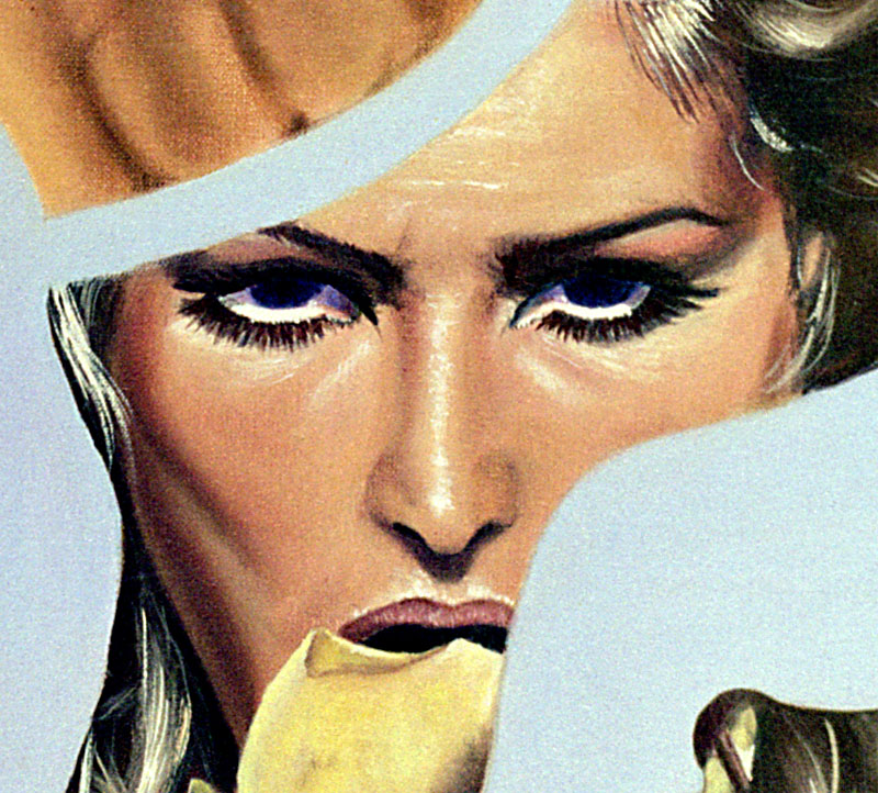 The Woman and the Apple - Bigger Image